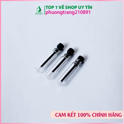 Chai thủy tinh chiết mẫu thử nước hoa vial 1ml - lọ mini không chứa dung dịch