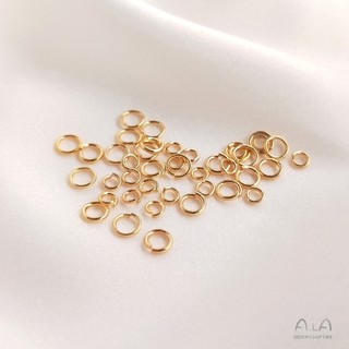 Bộ trang sức mạ vàng 14K thiết kế dạng mở độc đáo