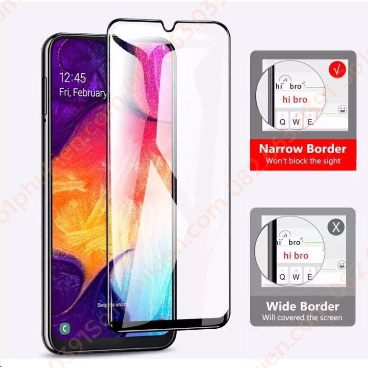 Kính cường lực Oppo a16 oppo a16k full màn hình, chuẩn full keo