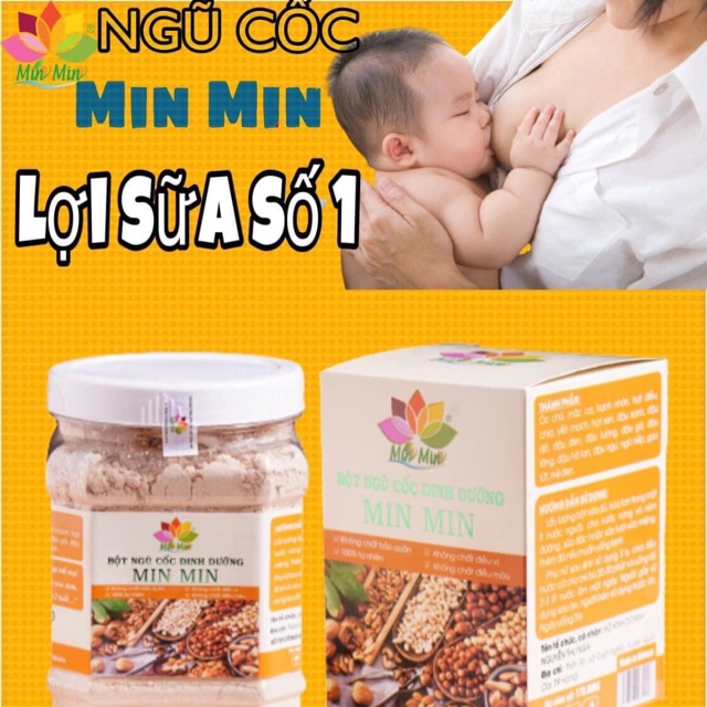 Bột ngũ cốc dinh dưỡng minmin