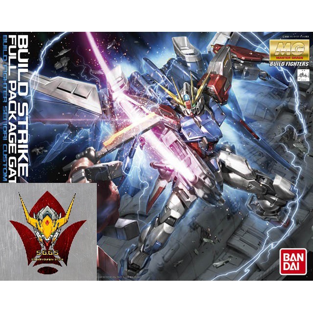 MÔ HÌNH GUNDAM BANDAI 1/100 MG BUILD STRIKE GUNDAM FULL PACKAGE SERIE GUNDAM BUILD FIGHTERS