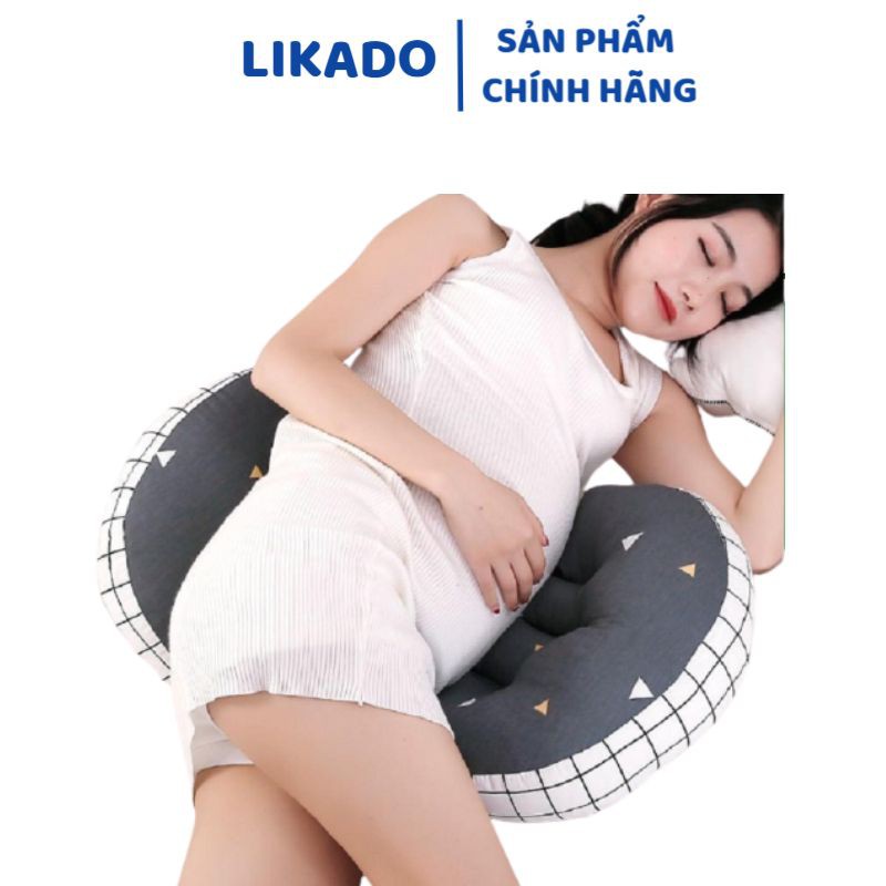 Gối ôm bà bầu cánh tiên cao cấp chống mỏi lưng LIKADO