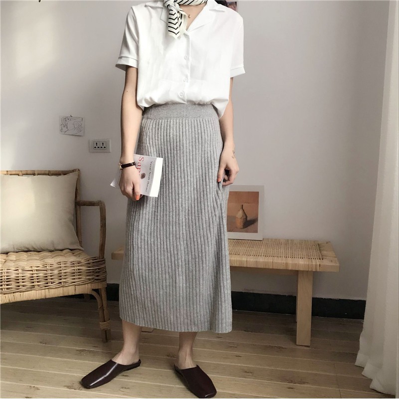 Áo sơ mi IELGY vải chiffon tay ngắn cổ chữ V thời trang cho nữ