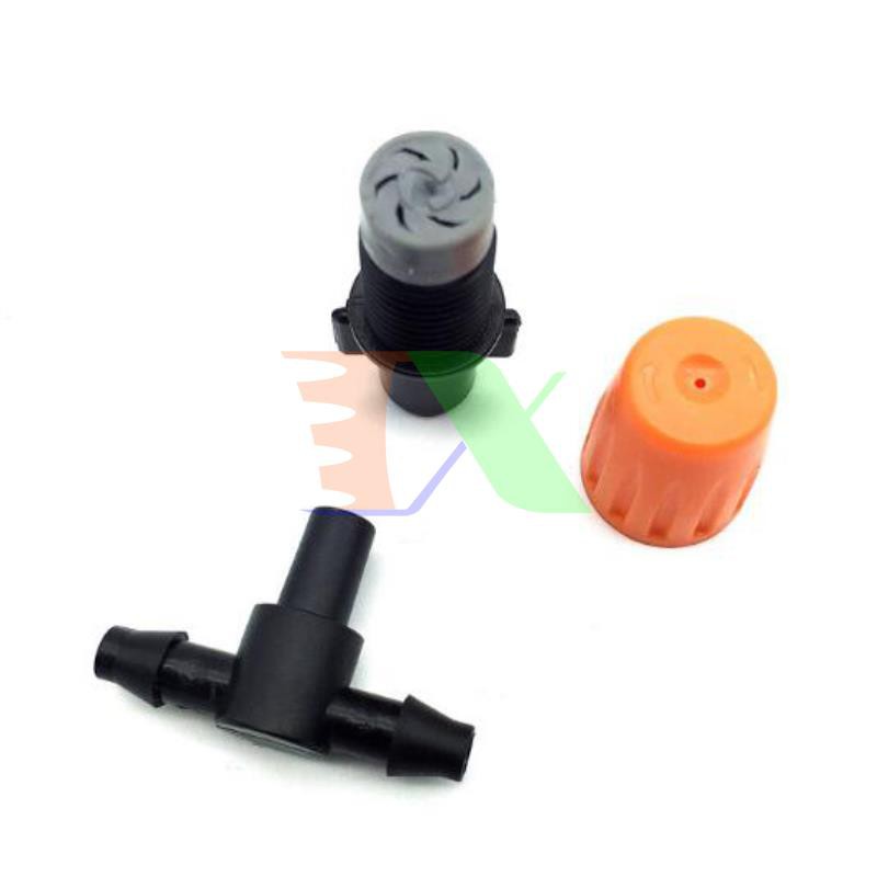 Tê chia 2 đầu gân 1 đầu trơn cho ống Φ4/7 6 mm TE47.6, cho ống PE, LDPE, HDPE, PVC