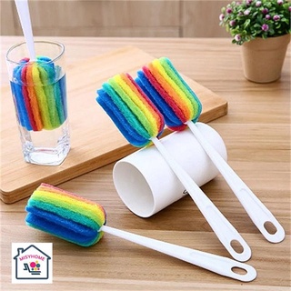 Cọ cốc chén cọ ly cọ bình nước cọ bình sữa cọ chai lọ cầu vồng 7 màu