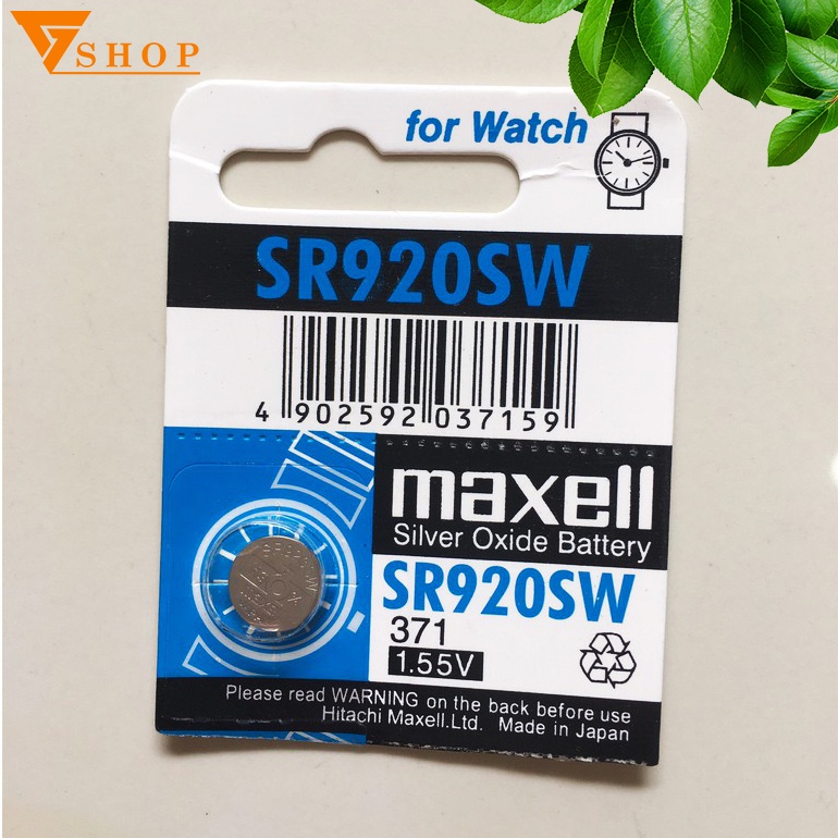 Pin Đồng Hồ SR920SW 371 hàng chính hãng 1 viên