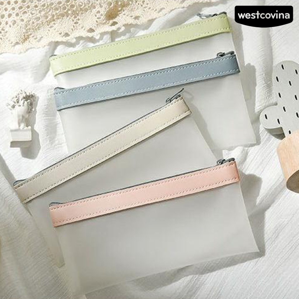 [Hot]✍Túi Đựng Bút Bằng TPU Trong Suốt Đa Năng Tiện Dụng