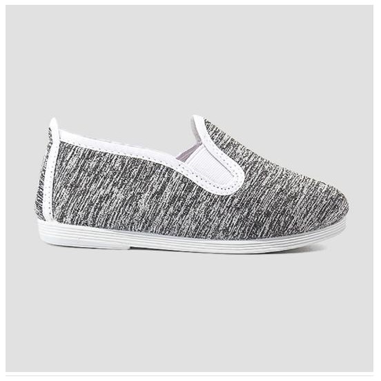 Giày slip on thiếu niên Flossy Azafra Grey