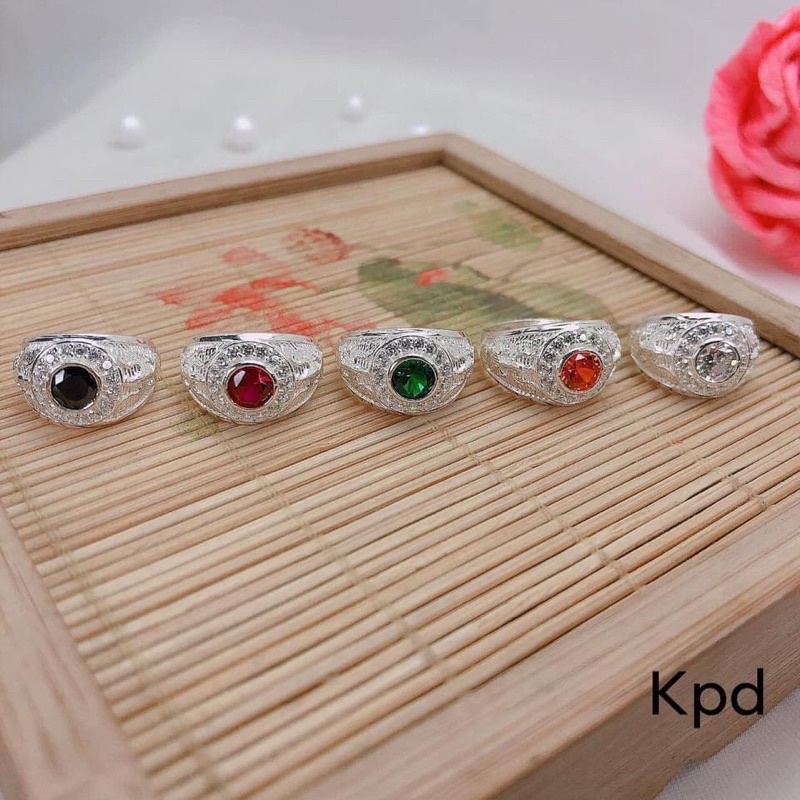 Nhẫn Bạc cho bé trai, thiết kế trang nhã nam tính và lấp lanh cho bé Mainomi Shop Bạc Xinh