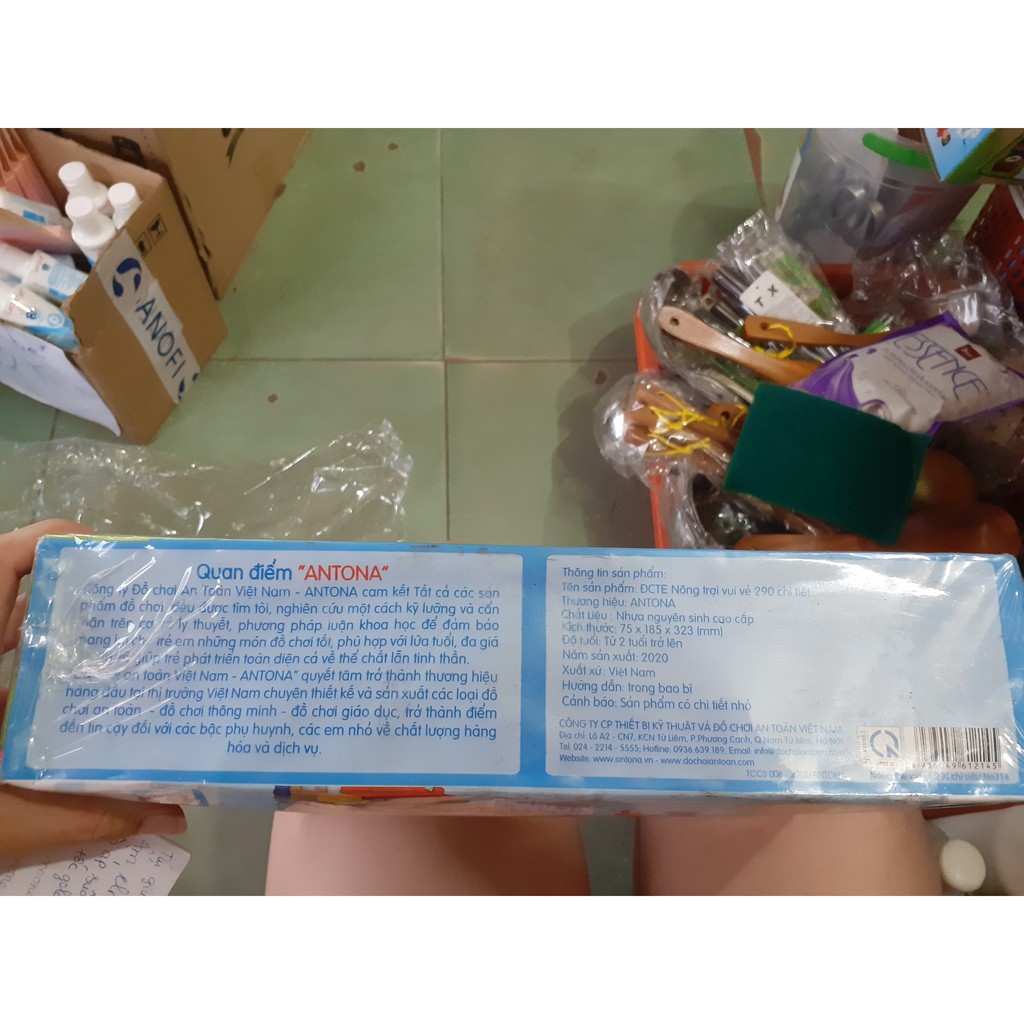 Bộ đồ chơi xếp hình Lego Nông trại vui vẻ 290 chi tiết quà tặng từ Sữa