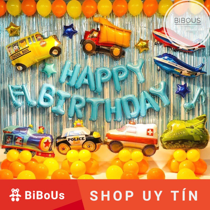 SET TRANG TRÍ SINH NHẬT BÉ TRAI TRỌN GÓI-BÓNG BAY Ô TÔ GIÁ RẺ-TỔ CHỨC SINH NHẬT TẠI NHÀ-BÓNG BAY GIÁ SỈ-BÓNG XE Ô TÔ