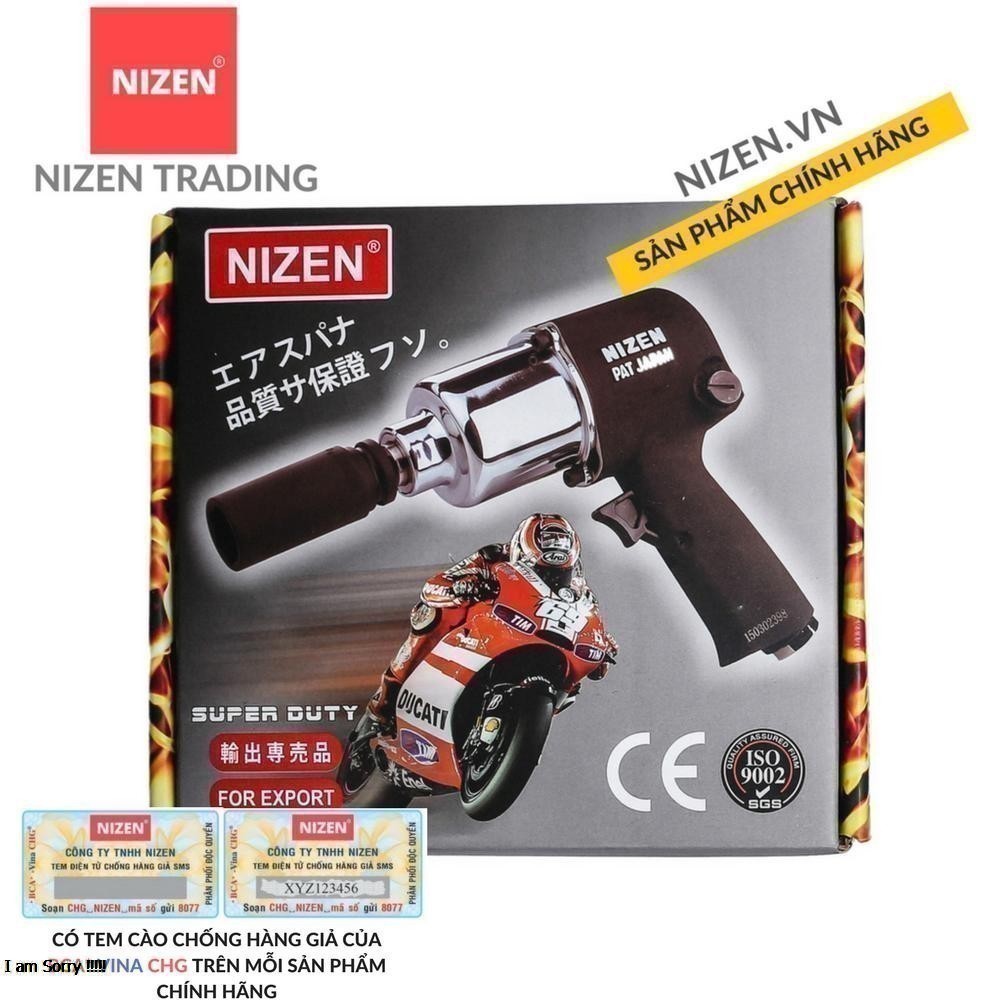 Dụng Cụ Vặn Bù Lon 1/2 NIZEN Đen MODEL N-233