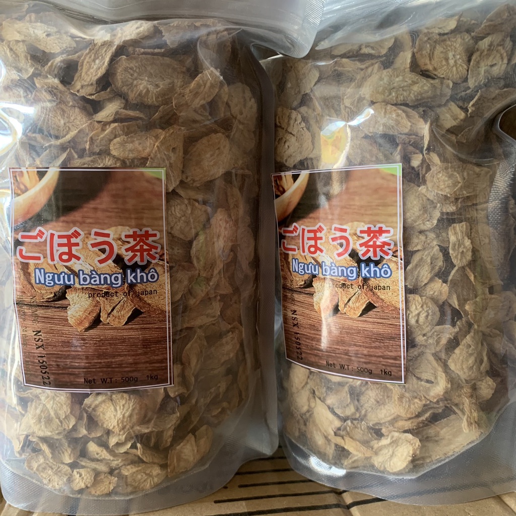 Củ Ngưu Báng Khô Nhật 500g