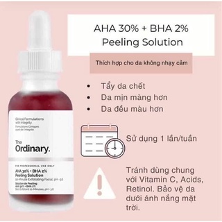 Serum The Ordinary – AHA 30% + BHA 2% Peeling Solution
