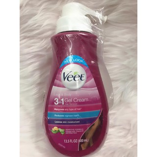 Kem Tẩy Lông Veet Legs & Body 3 in 1 Gel Cream 400ml
