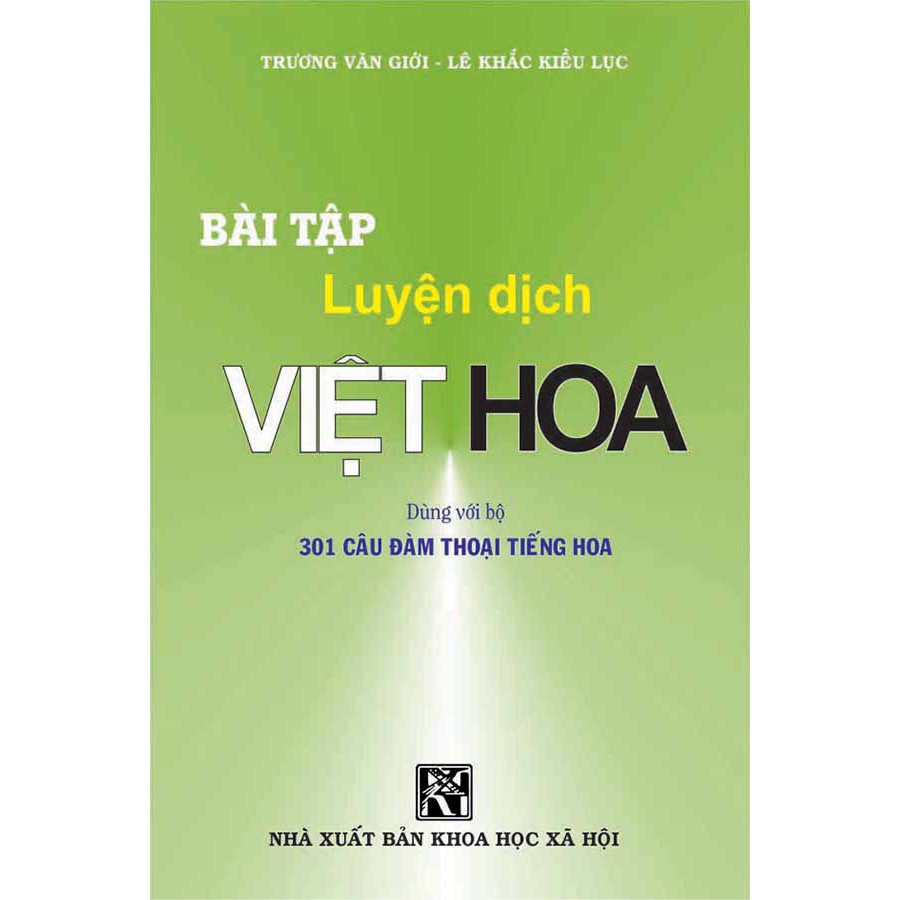 Sách - Bài tập luyện dịch Việt Hoa