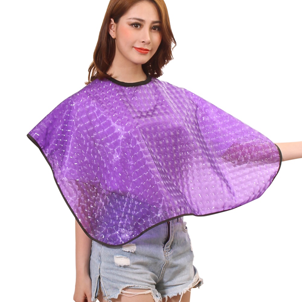 Hw Áo Choàng Nhuộm Tóc Ngắn Không Thấm Nước Chuyên Nghiệp