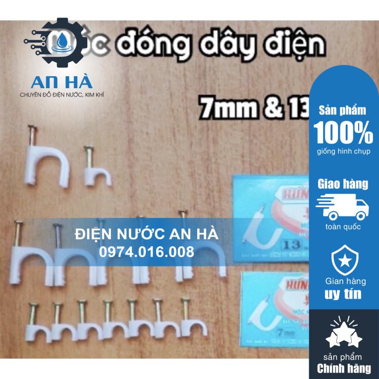 Móc đóng dây điện 7,10,11,13,16mm