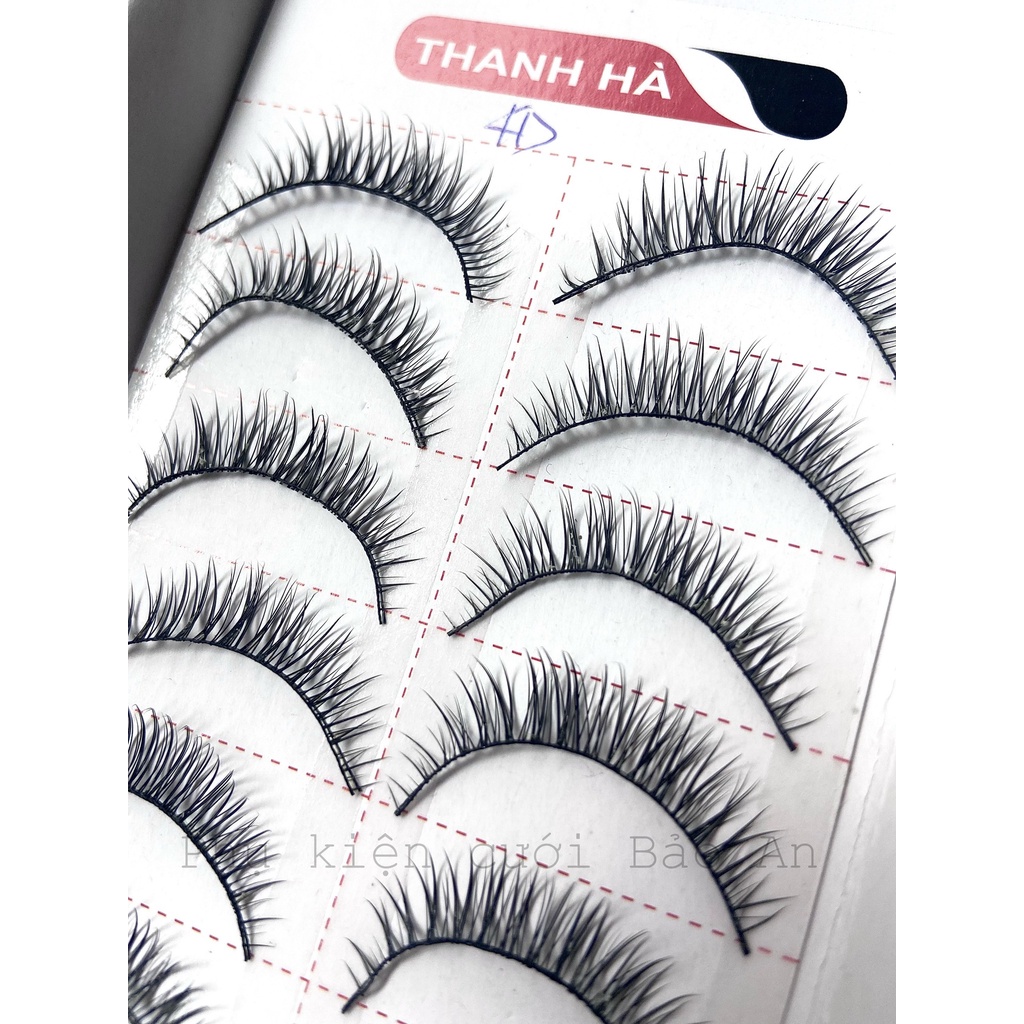 Mi giả siêu đẹp hộp 10 đôi Model, Thanh Hà, KT