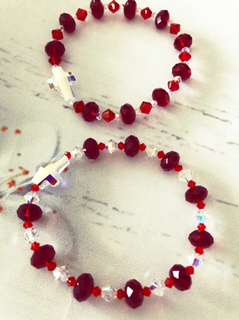 Vòng Tay-Chuỗi 10 Kinh Pha Lê Áo