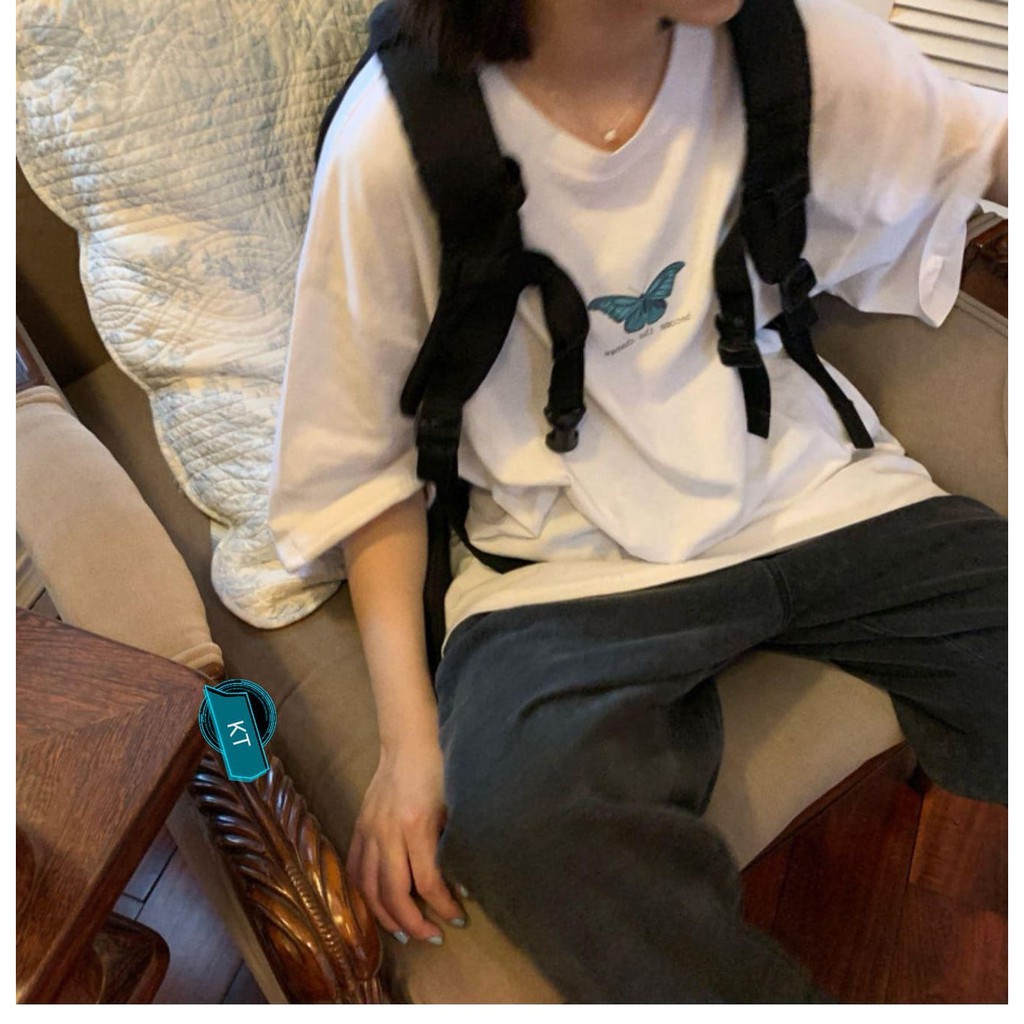 [FREESHIP ĐƠN TỪ 50K] Áo phông bươm bướm Be Come