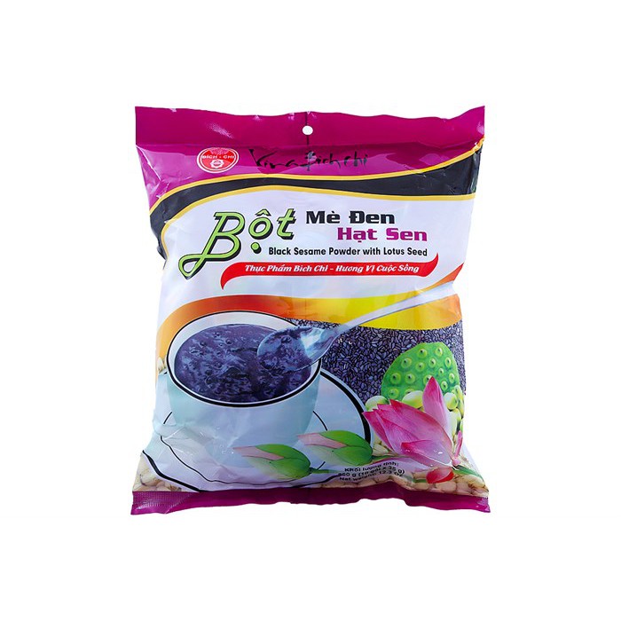 Bột mè đen hạt sen Bích Chi gói 350g