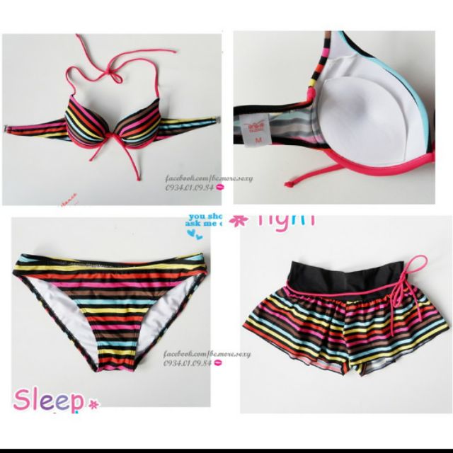 Khocnhe1985 Set đồ bơi 2 mảnh