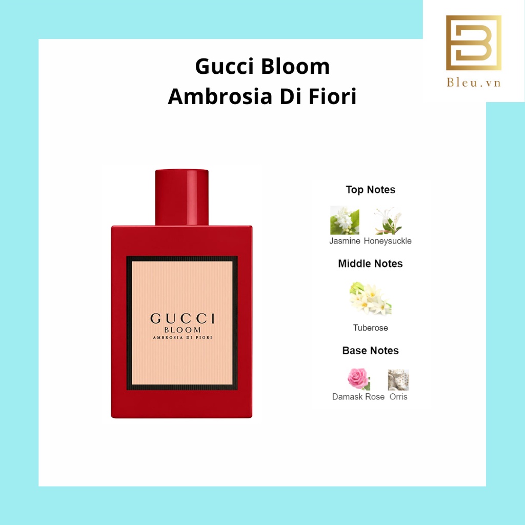 Nước hoa nữ Gucci Bloom EDP - Gucci Bloom Ambrosia - Gucci Bloom Profumo Di Fiori