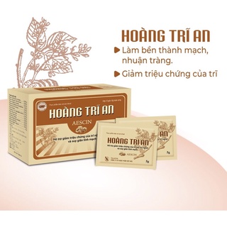 Thực phẩm bảo vệ sức khoẻ HOÀNG TRĨ AN giảm triệu chứng của trĩ, nhuận tràng