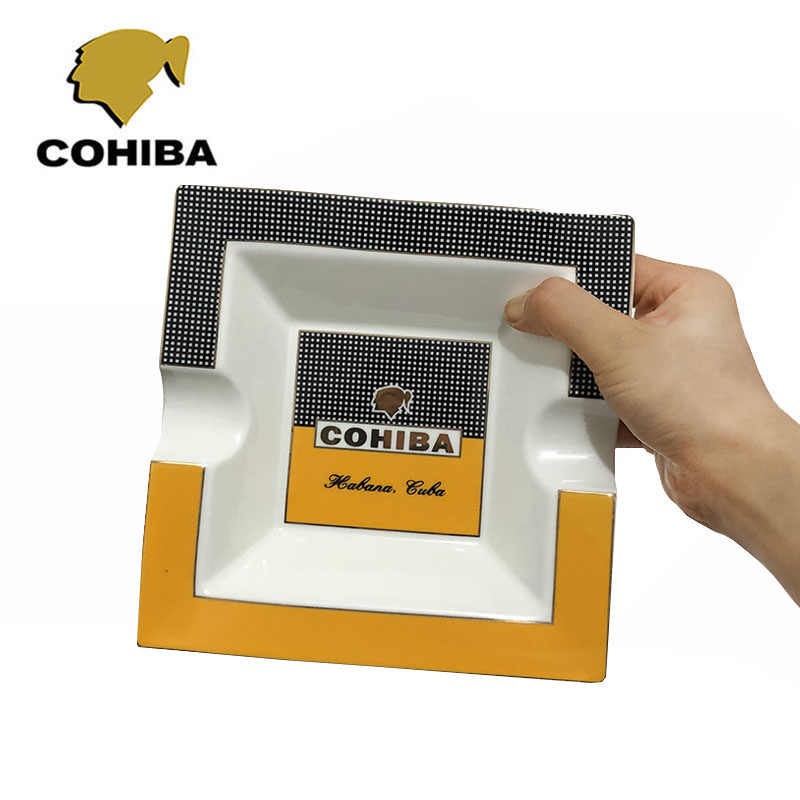 Gạt tàn xì gà 2 điếu Cohiba size lớn