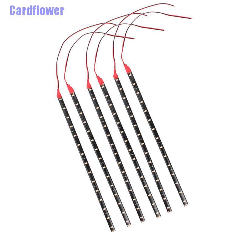 Bộ 6 Dây Đèn Led Dc 12v Chống Thấm Nước Chuyên Dùng Cho Xe Hơi