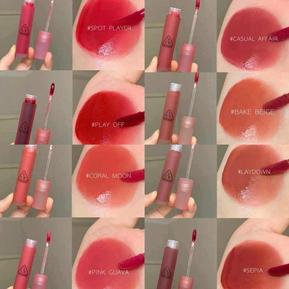 Son kem lì 3CE Blur Water Tint
