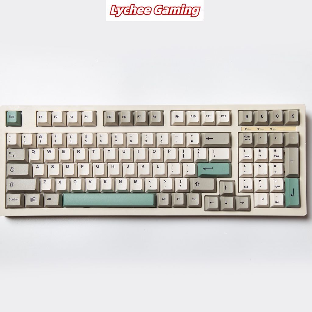 Nắp Bàn Phím Cơ 9009 PBT 61 64 68 84 87 96 98 100 Phong Cách Retro