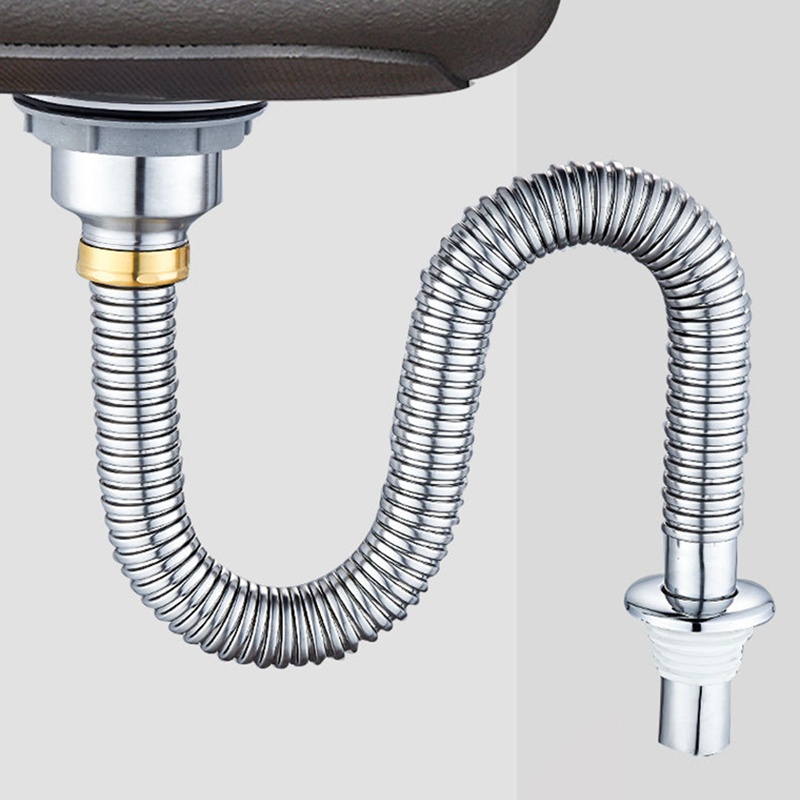Ống Thoát Nước Bồn Rửa Chén Bằng Thép Không Gỉ