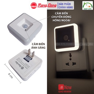 Đèn Ngủ Cảm Biến Hồng Ngoại Rạng Đông 0.3W DN-RD-01
