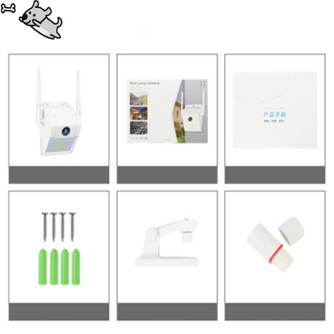 Bộ Camera An Ninh Gắn Tường 1080p Wifi Cảm Biến Chuyển Động | BigBuy360 - bigbuy360.vn
