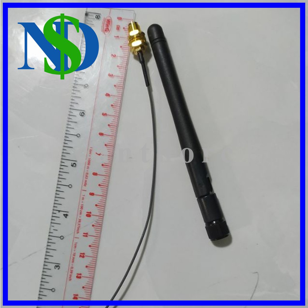Cáp kết nối jack chuyển đổi RF U.FL IPEX 1.13 và RP-SMA cho điều khiển + anten 2.4ghz