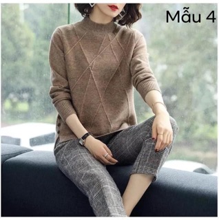 ÁO LEN CỔ CAO