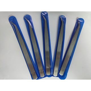 Nhíp xỏ chỉ máy vắt sổ: mũi thẳng và mũi cong