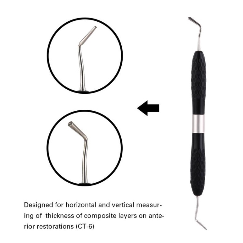 Bộ Dao Nhựa Resin Tay Cầm Silicone Tiện Dụng Cho Nha Khoa
