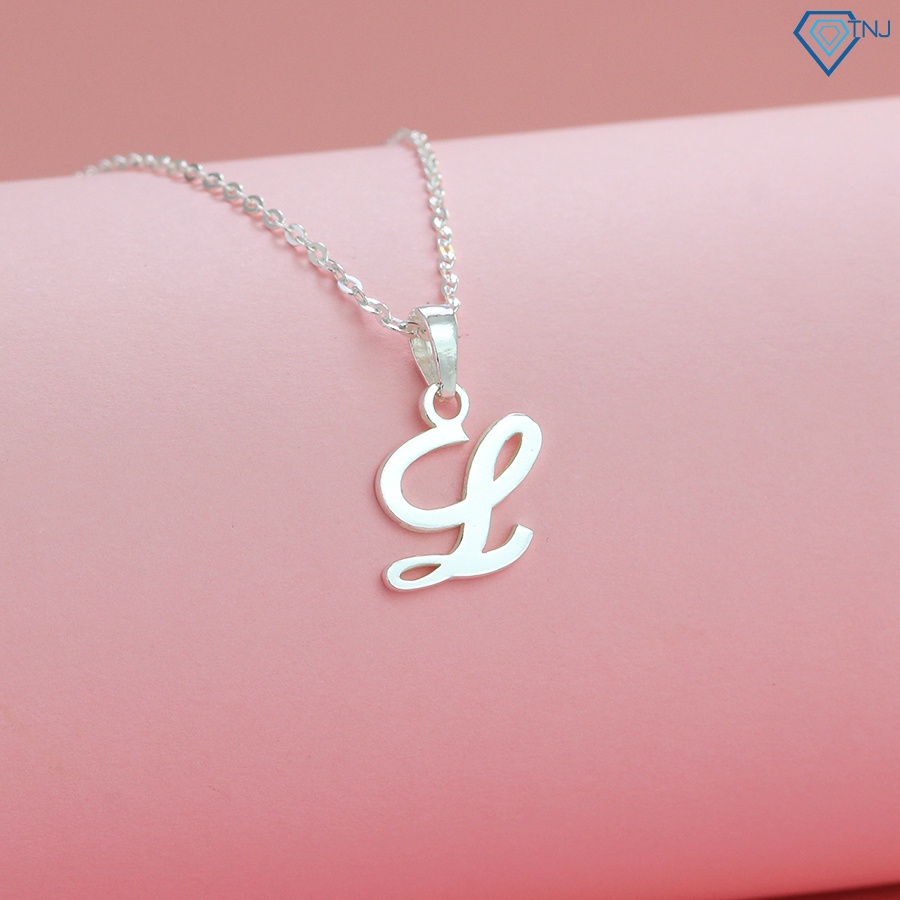 Vòng cổ chữ L cho nữ đẹp giá rẻ DCN0603L Trang Sức TNJ