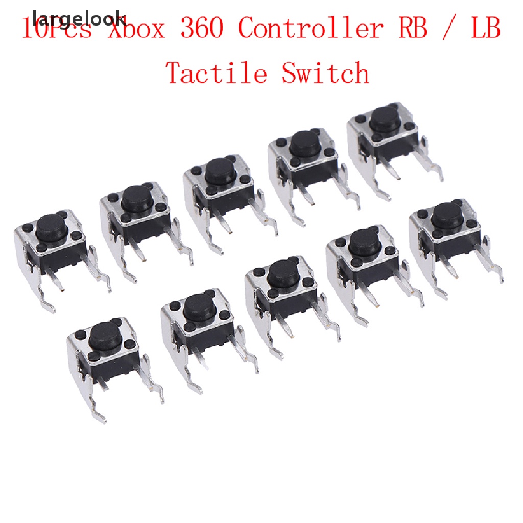Set 10 nút công tắc RB/ LB thay thế cho tay cầm chơi game Xbox One Xbox 360