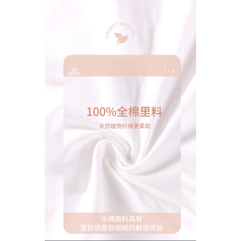 Áo ngực không gọng nữ chất cotton mút mỏng mềm mịn thấm hút mồ hôi đính hột Baby cho học sinh cấp 2, cấp 3