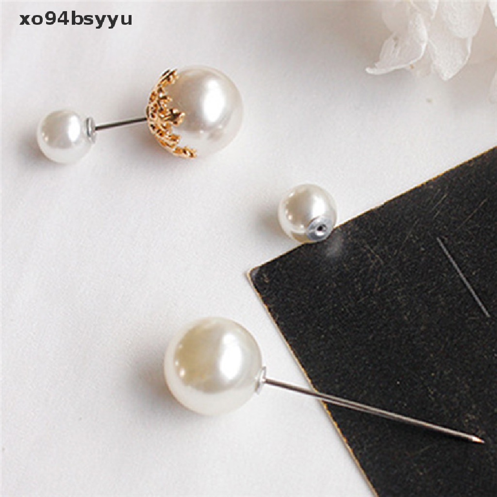 Ghim cài áo đính ngọc trai giả xo94bsyyu
