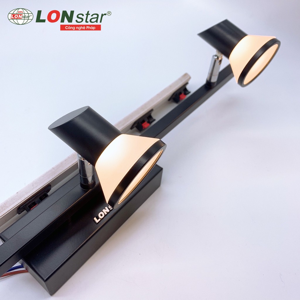 Đèn soi tranh , rọi gương 3 bóng LED ánh sáng vàng - ĐIỀU CHỈNH ĐƯỢC GÓC CHIẾU