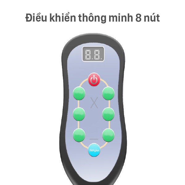 Máy Massage Lưng, Máy Massa Xoa Bóp Hồng Ngoại Cao Cấp Beame V56