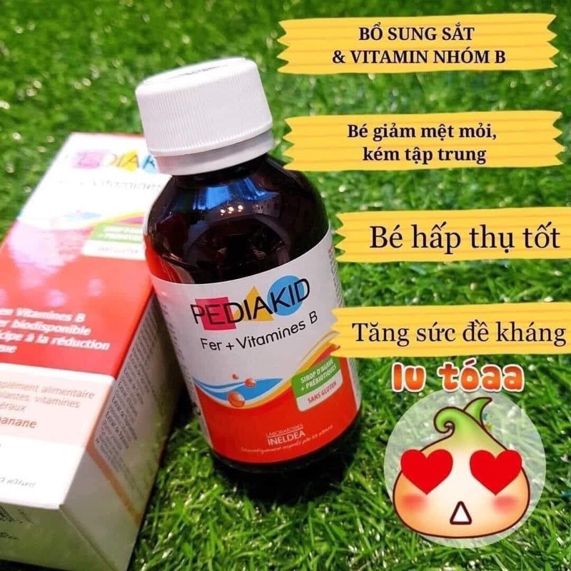 Sắt nước pediakid