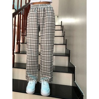 Quần caro ống xuông siêu chất