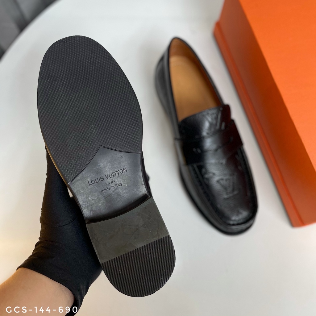 [FREESHIP - DA THẬT] - Giày tây nam công sở - Giày lười nam da bò cao cấp lịch lãm CS-145