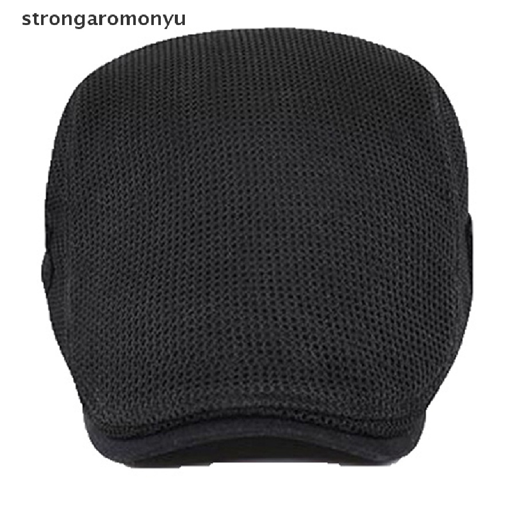 [YU] Mũ Nồi Beret Lưới Phẳng Thoáng Khí Cho Nam Ivy